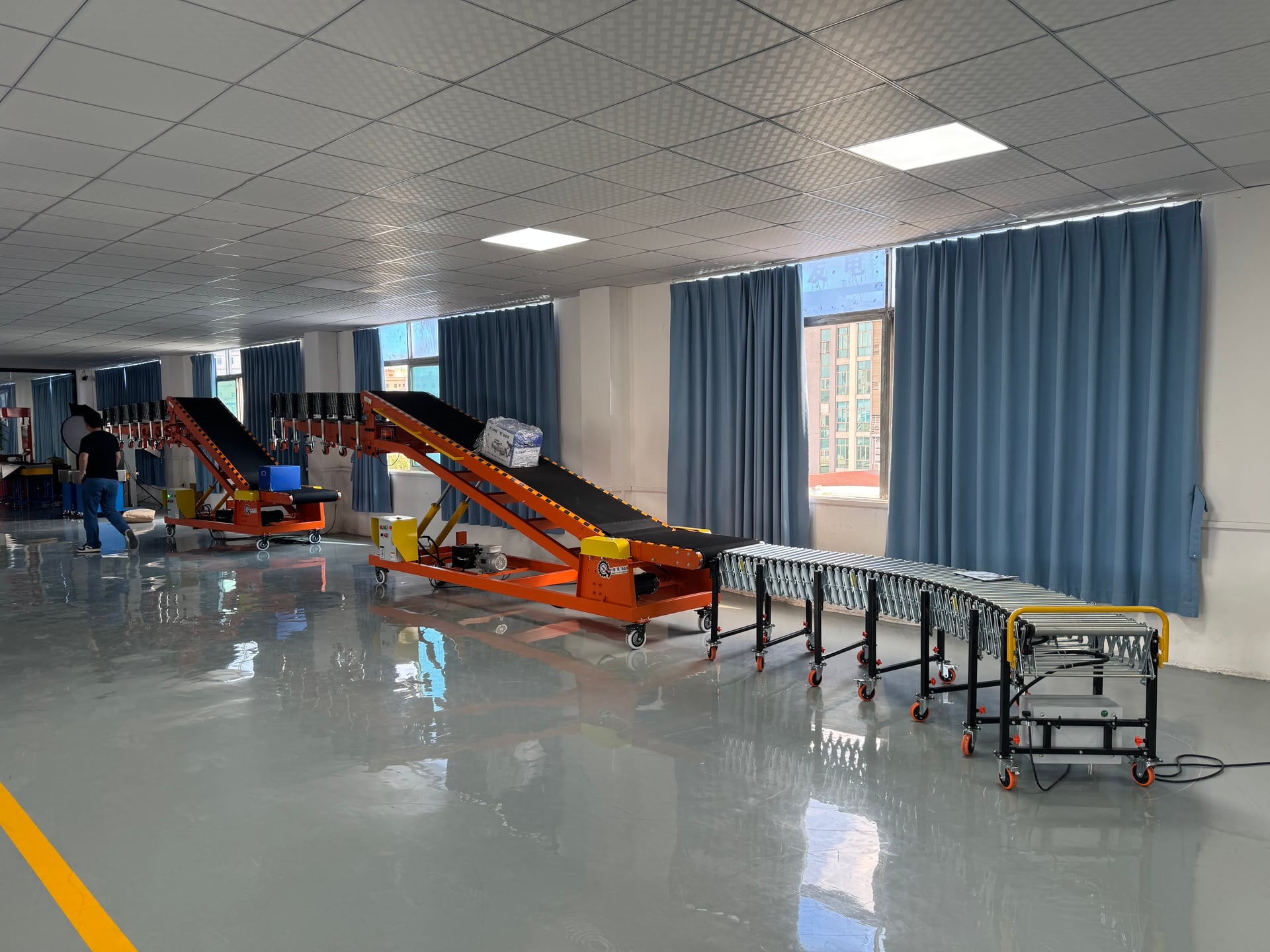 耐力输卸神器公司展厅与生产环境